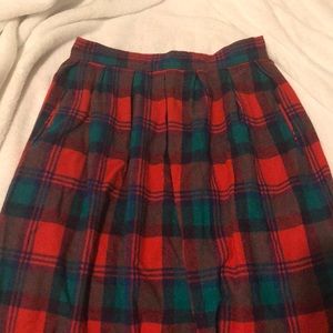 Vintage wool skirt